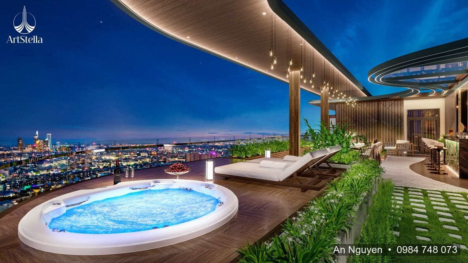 Bể sục trên cao — ArtStella