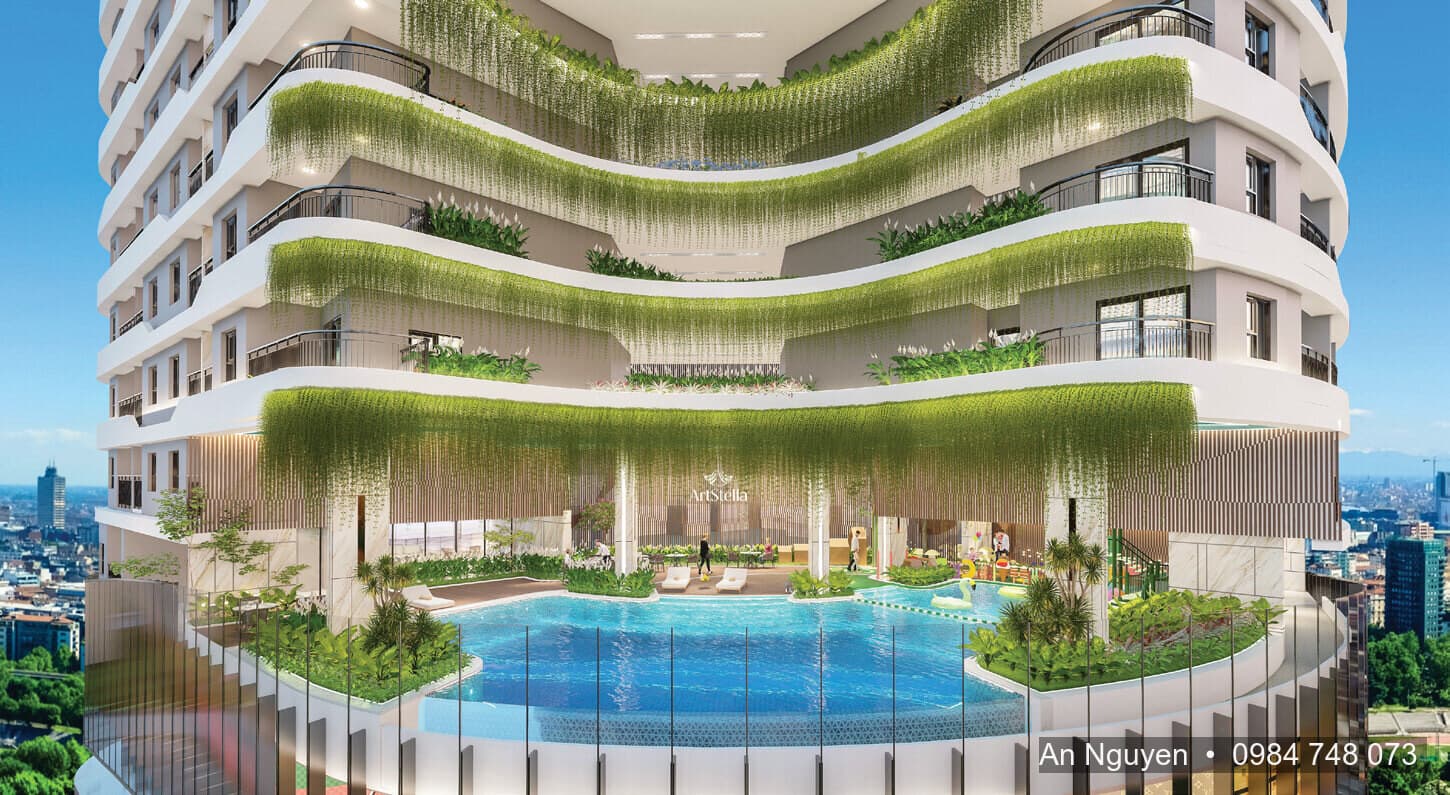 Kiến trúc Oval & vườn treo — ArtStella