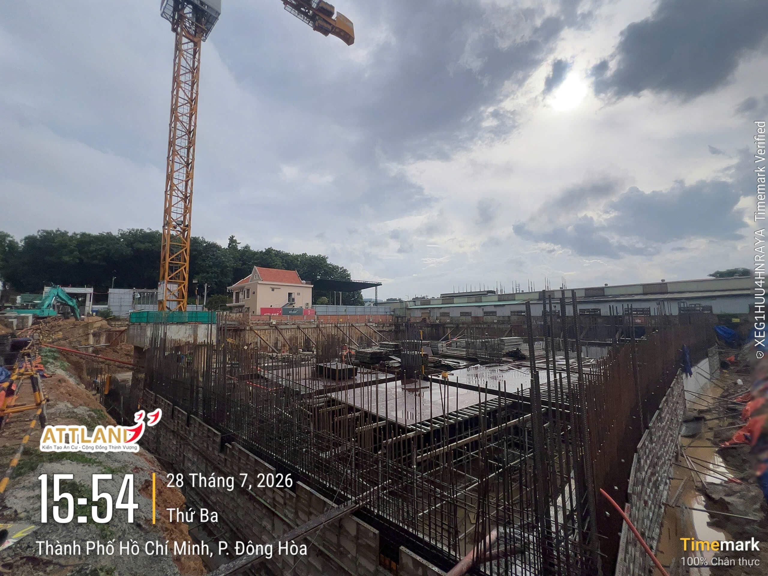 Tiến độ xây dựng ArtStella ngày 28/07/2026