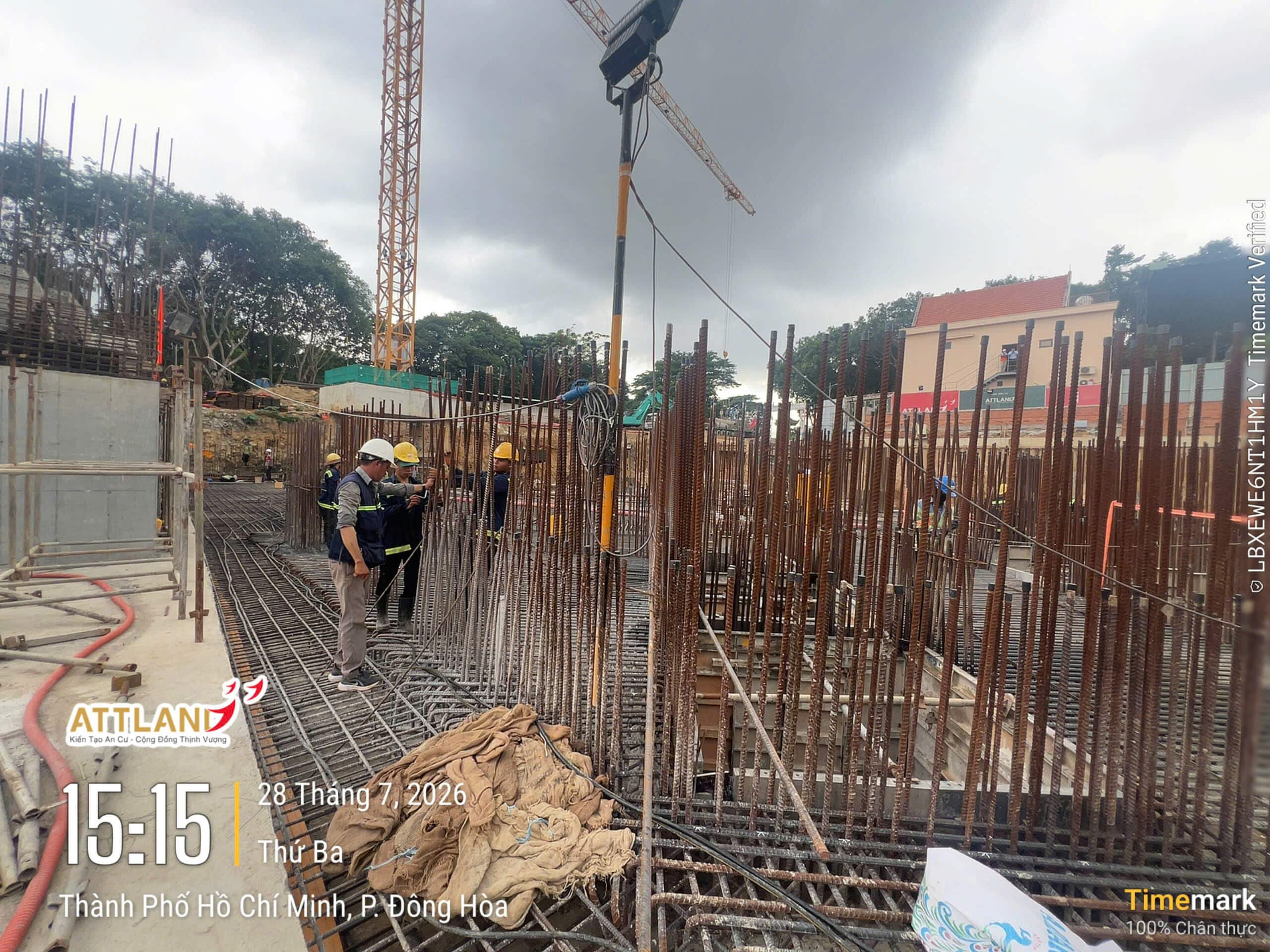 Tiến độ xây dựng ArtStella ngày 28/07/2026