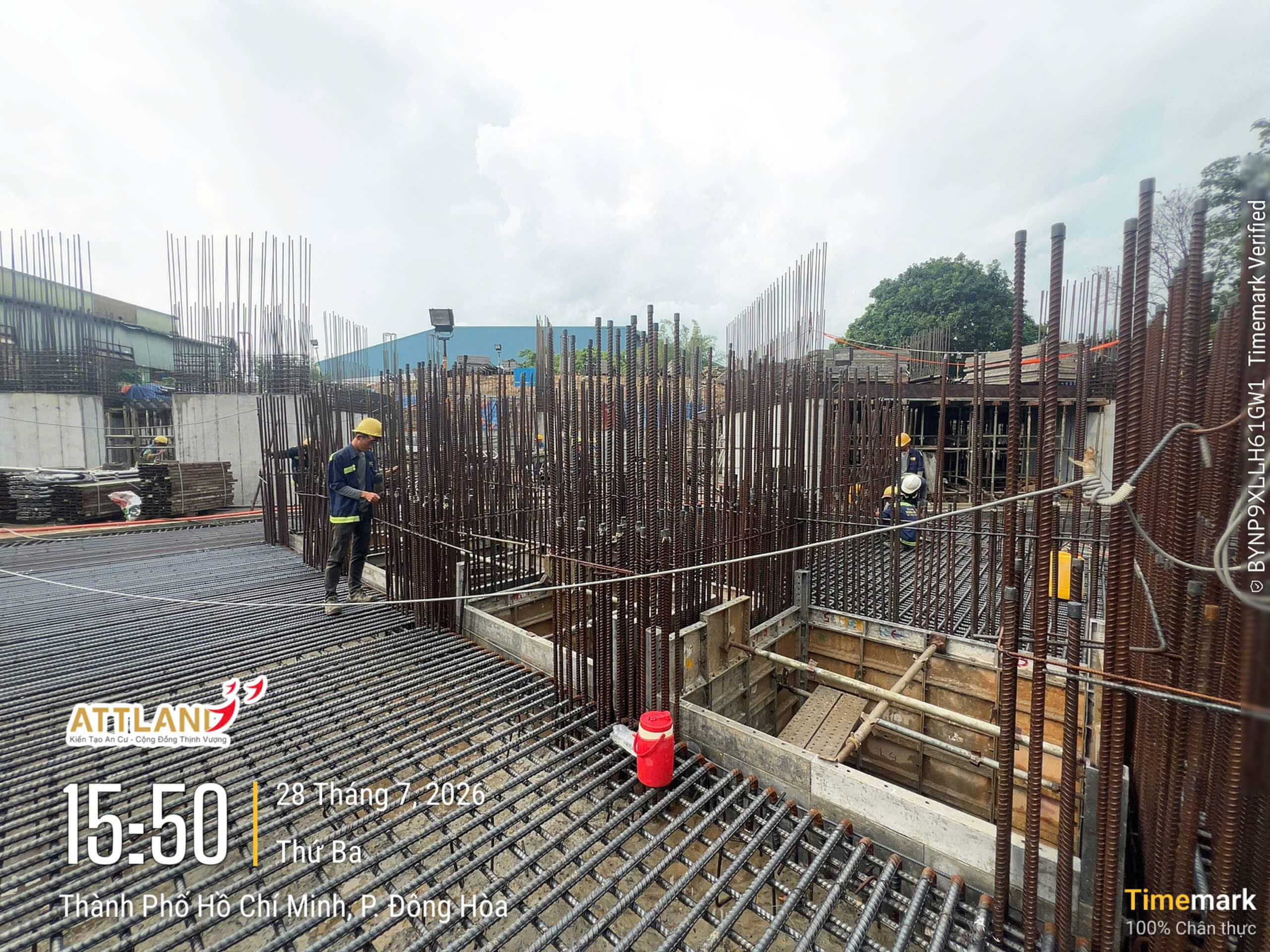 Tiến độ xây dựng ArtStella ngày 28/07/2026