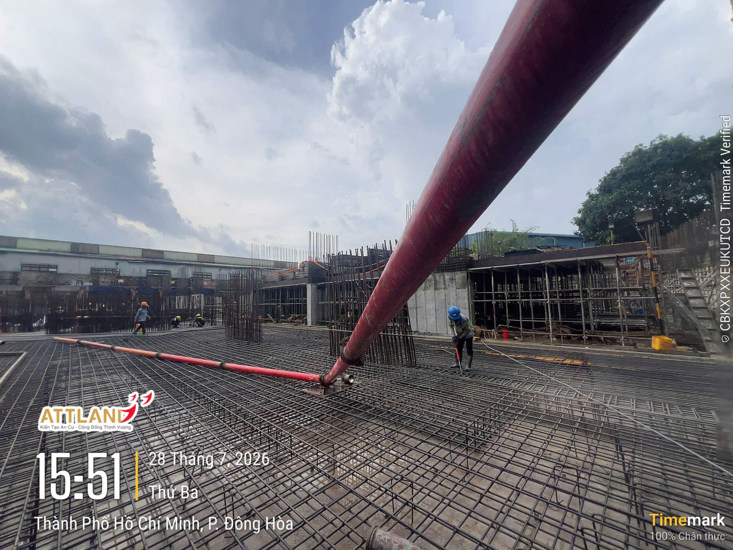 Tiến độ xây dựng ArtStella ngày 28/07/2026